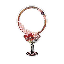 Hagoromo Frusta Can Badge Cover (Cherry Blossom) No. 82860