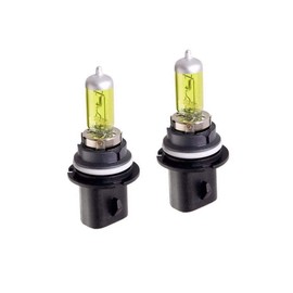 Zoogamo 9007 / HB5 Halogen Headlight Xenon Lightbulb – Pair of 12 Volt 100 Watt 3000K Super Bright Golden Yellow Performance Replacement Lamp Bulb