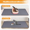 Bartuke Cat Litter Mat, Extra Large 51.2" x 25.6" Silicone