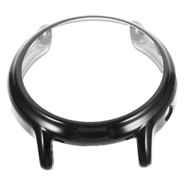 OSALADI 2pcs Gen The Hr TPU Watch Protective Case Full Coverage Shell Lightweight Watch Frame Easy Installation for Dirt and Scratch Black