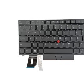 Replacement Backlit Keyboard for Lenovo Thinkpad T14 Gen 1 & T14 Gen 2, Thinkpad P14s Gen 1 & P14s Gen 2 Laptop US Layout P/N: 5N20V43760 SN20V43688
