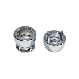 CANJPTON Parking Brake Handle Grip Black Chrome Compatible with Mini Cooper R50 R52 R53 R56 R57 R58 R59 Replacement Handbrake Lever 34406774436