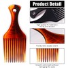 4 Pieces Combs, Anti-Static Comb, Retro Comb, Wide Toothed Comb