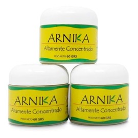 Pack Pomada Árnica Altamente Concentrada Crema Corporal Alivio Anti Calambres Musculares Articulaciones Efecto Analgésico Antiinflamatorio Textura