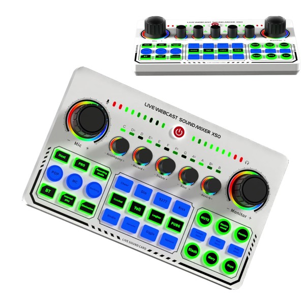 X50 Live Sound Card, 12 Warm Up Sound Effects One