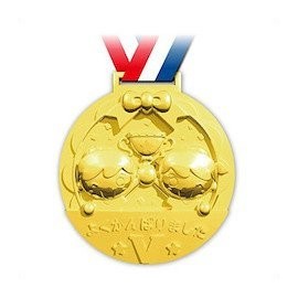Gold 3D Big Medal Friends