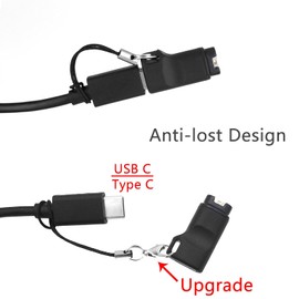 ahayo 2 Pack Type C Female to for Garmin Smart Watches Charging Port Plug Adapter, USB-C to Charging Adapter for Garmin Venu Sq Fenix 5/Fenix 6/Fenix 6X/Venu/Vivoactive 3