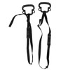 2Pcs Kids Gymnastic Rings Monkey Shape Load Bearing 150KG Ergonomic