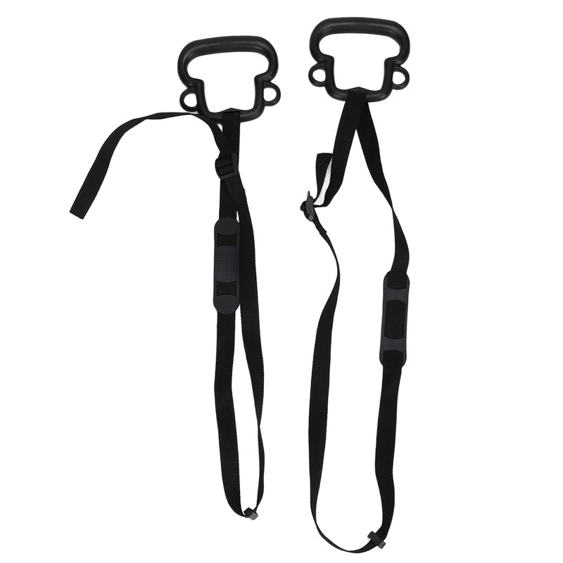 2Pcs Kids Gymnastic Rings Monkey Shape Load Bearing 150KG Ergonomic