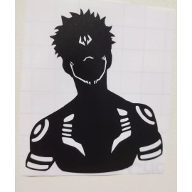 Jujutsu Kaisen Yuji Itadori Sakuna Sticker Vinyl Decal 4 Windows, Laptops, etc!