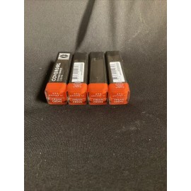 COVERGIRL Lot Of 4 COVERGIRL Exhibitionist Cream Lipstick, 495 Orange AF