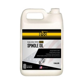 Elba High Speed Spindle Oil 10 | ISO VG 10 | Premium Ultra Clean Spindle Lubricant for CNC Machining Tools | 1 Gallon | Made in USA