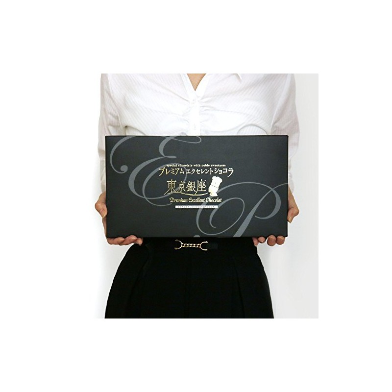 Sanyodo Tokyo Souvenir Ginza Premium Excellent Chocolat, Pack of 20