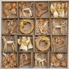 Straw Ornaments - Boxed Assortment (48 pc) Cx
