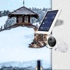 Wasserstein Solar Panel Compatible with Wyze Cam Outdoor - Power