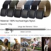 LionVII Men's Nylon Tactical Military Belt with Plastic Buckle 130