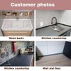 Water Block Strip Sealing Strip Kitchen Worktop (Grey, 1.5 cm