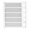 Tension Rod Shelf Adjustable Length Space Saving Nail Free Expandable