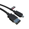rhinocables Firewire Cable, IEEE 1394 DV Cable, Fully Moulded End