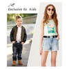 Boy Kids Magnetic Buckle Belt - Adjustable Elastic Child Belts