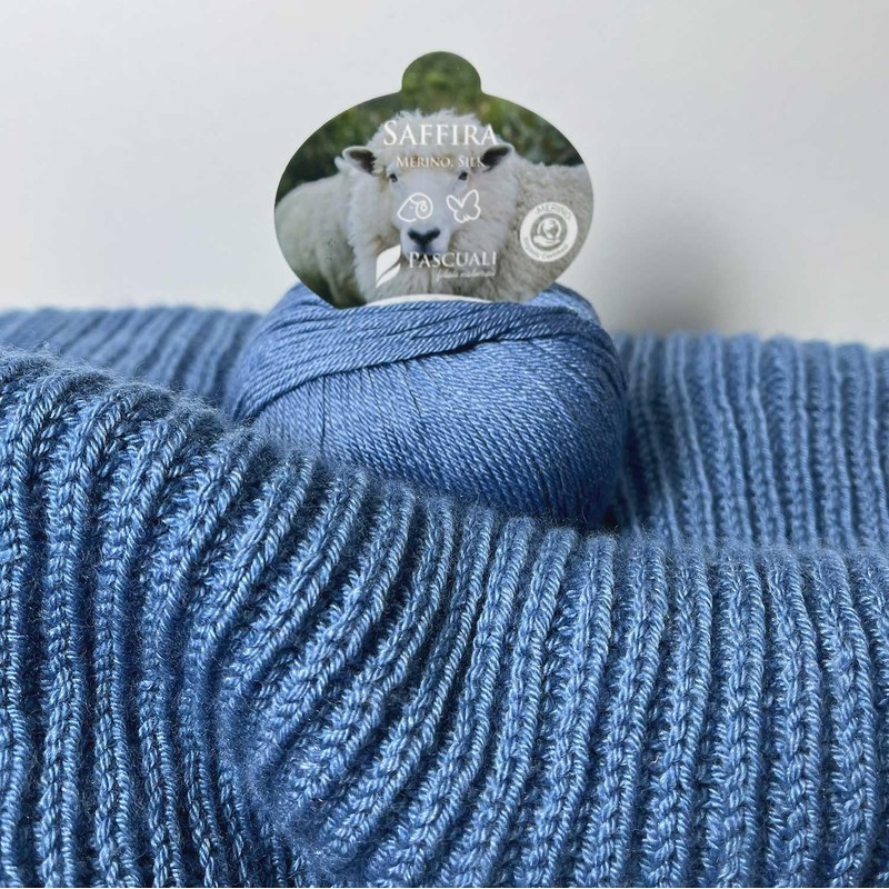 50 g Pascuali Saffira | 75% Virgin Wool (Organic Merino