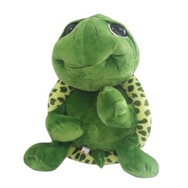 30CM Cartoon Plush Tortoise Lovely Green Big Eyes Turtle Soft Stuffed Animal Toy