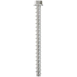 Simpson Strong-Tie THDC25400H6SS Titen HD 1/4 in. x 4 in. Type 316 Stainless-Steel Heavy-Duty Screw Anchor (50-Qty)