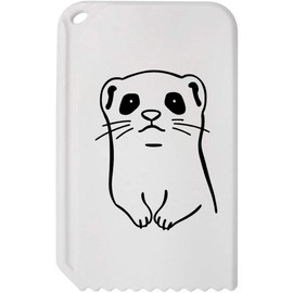 Azeeda 'Ferret Face' Plastic Ice Scraper (IC00039419)