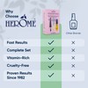 Herome 3-in-1 Manicure Set with Nail Hardener & Nail Oil
