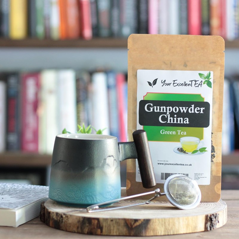 Gunpowder China Green Loose Leaf Tea (100g)
