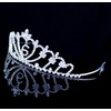 Janefashions Six-Year-Old Rhinestone Tiara Crown W/Hair Combs Girl 6th Birthday