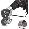 Upgraded Electric Drill Plate Cutter, New Metal Nibbler Drill Cutter