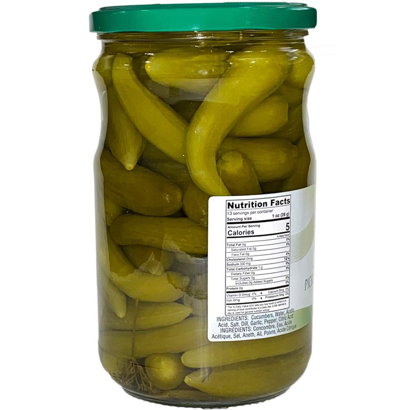 Zarrin - Midget Pickled Cucumbers, 22.31 ounce