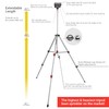 Eden 94154 PRO The Heaviest Weight Tripod (5.37 lbs) Adjustable