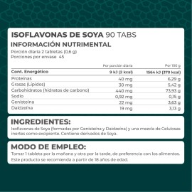 Isoflavonas de Soya 90 Tabletas Pronat