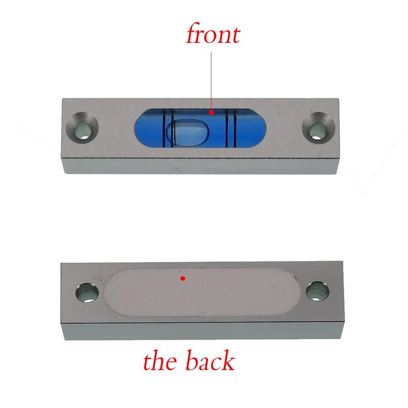 The Yan He Aluminum Alloy Small Bar Level, Square Horizontal