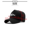 UVERONE Men's Cap, Large Size, Deep, Simple, Unisex, 23.6 -