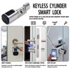 Intelligent Door Locks Fingerprint IC Card Key Cell Phone Application
