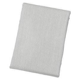 CAMEL PALMS 100% Cotton Futon Cover, Single, For Futons 39.4 x 82.7 inches (100 x 210 cm), Pinstripe Pattern, Gray