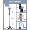 NEMOVA 68'' Auto Face Tracking Tripod for iPhone, 360° Rotation