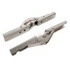 4 Pieces Stainless Steel 90 Degree Folding Shelf Hinge Bracket
