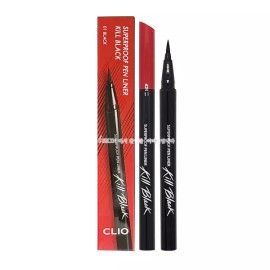 Clio 클리오 수퍼프루프 펜 라이너 [1호블랙] Clio Superproof Pen Liner [No. 1 Black]