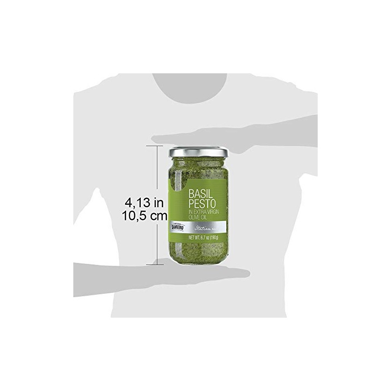 Compagnia Sanremo Pesto DOP Basil Pesto, 6.7 oz