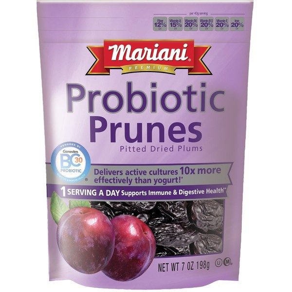 Mariani Probiotic Prunes Pitted Dried Plums 7.0 OZ (1)