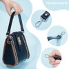 WADORN Leather Replacement Purse Strap, 37 cm Genuine Leather Bag