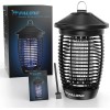 PALONE Sturdy Hook Bug Zapper – 20W 4500V Waterproof Mosquito