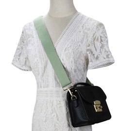 A ALLZEDREAM Women's Office Modern, Light Green-Silver Hardware