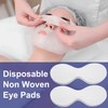 Mxxipp 100 Sheets Disposable Eye Mask Paper, Non Woven Facial