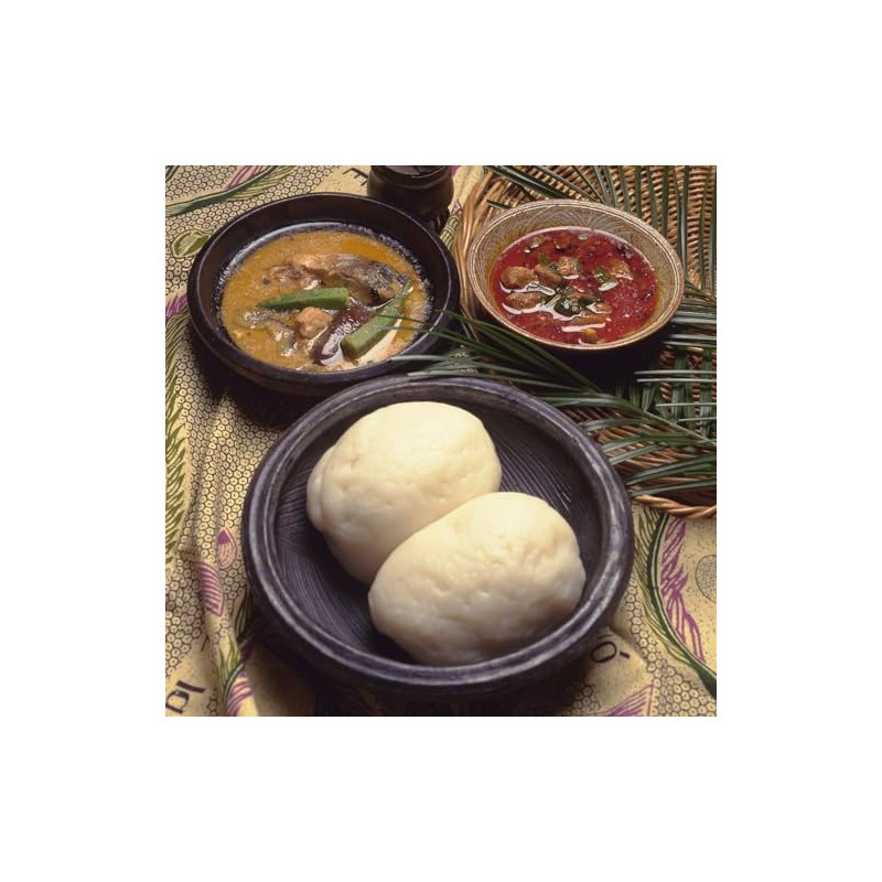 MAMA'S CHOICE - Cocoyam flour (Fufu), (1 x 624 g)