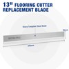 WORKPRO 13" Flooring Cutter Replacement Blade, Great Tungsten Blade Cutter